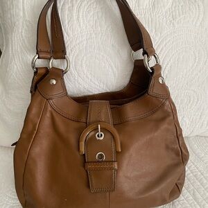 Coach Brown Leather Satchel